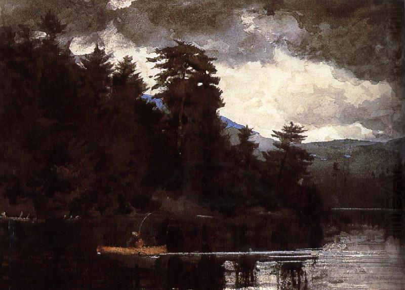 A first Lenk Lake, Winslow Homer